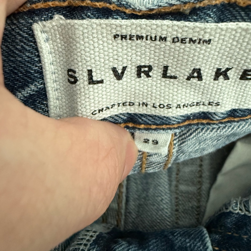 SLVRLAKE Tessa Curve Jeans in Stardust - Picture 11 of 16